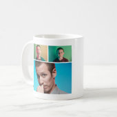 Vaderdag coolste vader ooit grappige voeding koffiemok (Voorkant links)