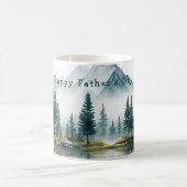 Vaderdag Country Mountains pijnbomen Koffiemok (Center)