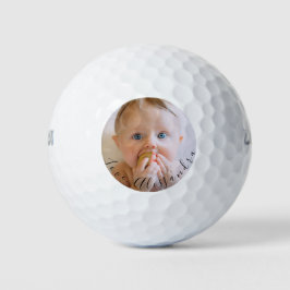 Vaderdag Custom Photo Love van Kinder Golfballen