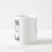 Vaderdag Cute Puppy Dog Near Pap Foto Koffiemok (Center)