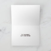 Vaderdag Cute Tabby Cat Dad Kaart (Binnen)