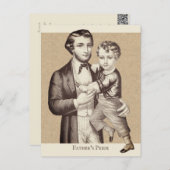 Vaderdag Cutest  vader en zoon CC1128 Briefkaart (Voorkant / Achterkant)