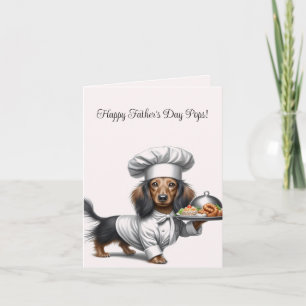 Vaderdag Dachshund Card Kaart