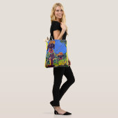 VADERDAG DACHSHUND  TOTE BAG (Op model)