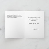 Vaderdag Dad and Son beroemd gemaakt door Batman V Kaart (Binnen)