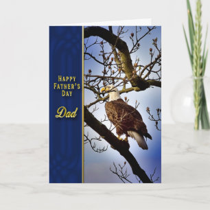 Vaderdag - DAD - Bald Eagle Kaart