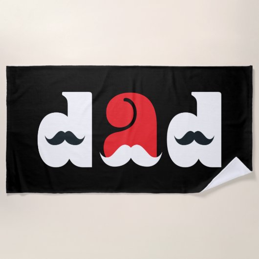 vaderdag DAD Beach Towel Strandlaken (Voorkant)