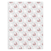 Vaderdag Dad Heart Tafelkleed (Voorkant)