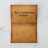 Vaderdag Dad Heart Treasure Kaart (Binnen)