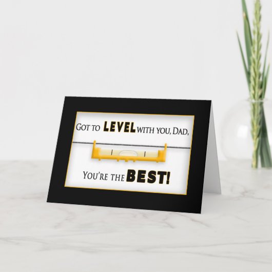 VADERDAG - DAD - Tool - Niveau Kaart (Voorkant)