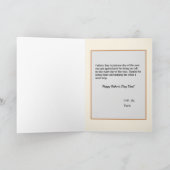 Vaderdag DAD Voeg uw eigen foto toe aan uw eigen k Kaart (Binnen)