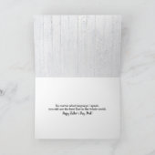 Vaderdag Dad Vreemde Taal Kaart (Binnen)