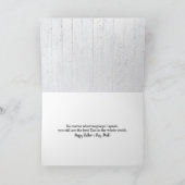 Vaderdag Dad Vreemde Taal Kaart (Binnen)