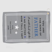 Vaderdag / Dad's Birthday Gift Golfhanddoek (Horizontaal)