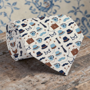 Vaderdag Dapper Dad Patroon Das