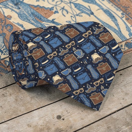 Vaderdag Dapper Dad Patroon Das