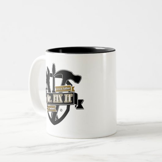 vaderdag - de heer Fix It Father Husband Dad Mok (Voorkant links)