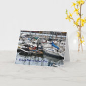 Vaderdag - de jachthaven van Funchal, Madera Kaart (Gele Bloem)