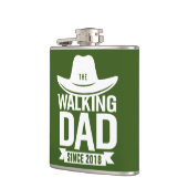 vaderdag... de lopende vader sinds... heupfles (Links)