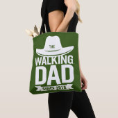 Vaderdag... de lopende vader sinds... tote bag (Dichtbij)