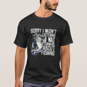 Vaderdag Denken Aan Vissen Hengel  1 T-shirt