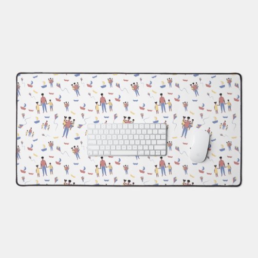 Vaderdag Desk Mat (Keyboard & Muis)