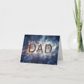 Vaderdag digitale kunst kaart (Voorkant)