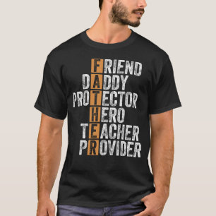 *Vaderdag digitale print T-shirt