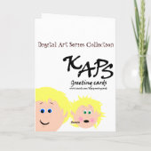 Vaderdag (dochter) kaart (Achterkant)