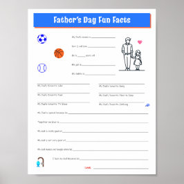 Vaderdag Dochterinterview Download afdrukbaar Poster