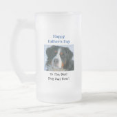 Vaderdag Dog Dad Worlds Best Ever Pet Photo Matglas Bierpul (Links)