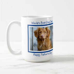 Vaderdag Dog - Pet Photo - Beste Hond Papa Koffiemok