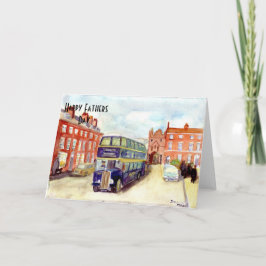 Vaderdag East Yorkshire AEC regentenkaart Kaart