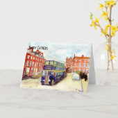 Vaderdag East Yorkshire AEC regentenkaart Kaart (Gele Bloem)