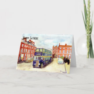 Vaderdag East Yorkshire AEC regentenkaart Kaart