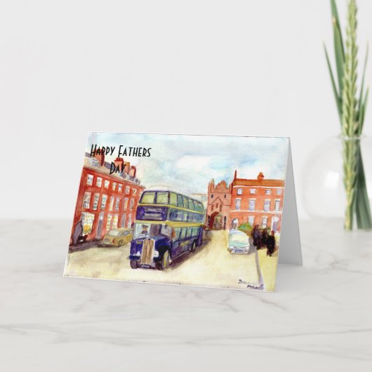 Vaderdag East Yorkshire AEC regentenkaart Kaart (Voorkant)