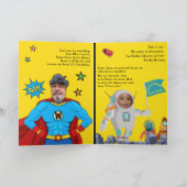 Vaderdag Easy Story Book Adventure Feestdagen Kaart (Binnen)