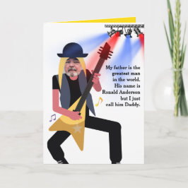 Vaderdag Easy Story Book Adventure Feestdagen Kaart