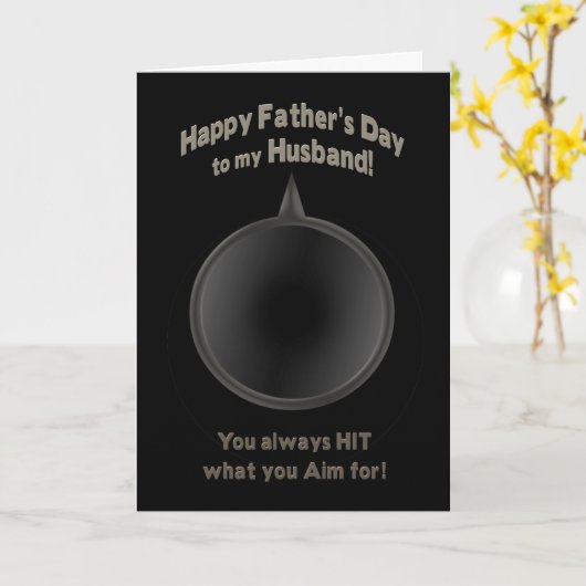 VADERDAG - ECHTGENOOT - PISTOOL - AIM - LIEFDE KAART (Gele Bloem)