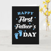 vaderdag eerste vaderdag kaart (Gele Bloem)