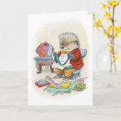 Vaderdag Egelskaart Kaart (Gele Bloem)