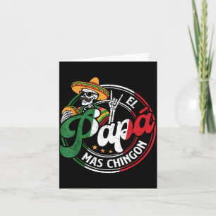 Vaderdag El Papa Mas Chingon Grappige Mexicaanse V Kaart