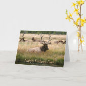 Vaderdag Elk Kaart (Gele Bloem)