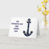 VADERDAG / ELKE DAG U OF DE ANKOR VAN ONZE FAMILIE KAART (Gele Bloem)