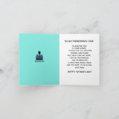 Vaderdag en Stropdas van Afrikaanse Amerikaanse pa Kaart (Binnen)