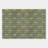 Vaderdag en Stropdassen Papieren vellen verpakken (Voorkant 3)