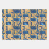 Vaderdag en Stropdassen Papieren vellen verpakken (Voorkant 2)