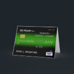 Vaderdag Essential Husband, Credit Kaart, Groen Kaart<br><div class="desc">Laat uw man zich echt essentieel voelen met deze unieke creditcard,  groet. Personaliseer het front met zijn naam.</div>