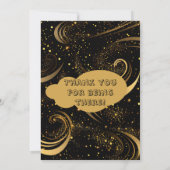 Vaderdag Family Union Gold Curls Bladwervels Kaart (Achterkant)