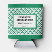 Vaderdag FANTASTIC NIGERIAN DAD Persoonlijk Blikjeskoeler (Voorkant)